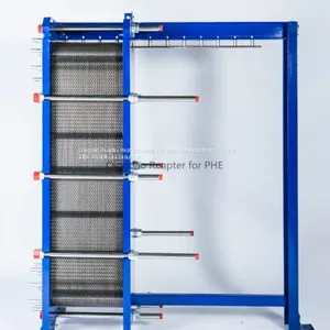 PHE Plate and Frame Heat Exchanger Water to Water Ss304 316L Manufacturer Price thumbnail-3