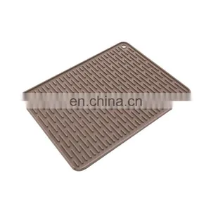 China Factory Wholesale Kitchen Placemat Insulation Table Dinner Mat Dish Drying Pvc Table Mat thumbnail-5