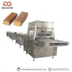 Professional Chocolate Enrobing Machine Cookies /Chocolate Wafer Coating Machine Price thumbnail-2