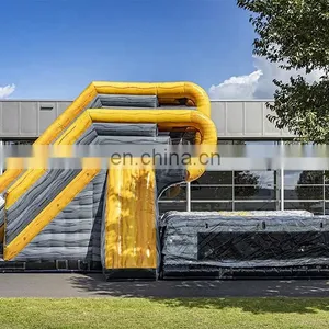 Free Fall Inflatable Stunt Jumping Mattress Airbag Landing Jump Mat Air Bag Jumping Combo thumbnail-4