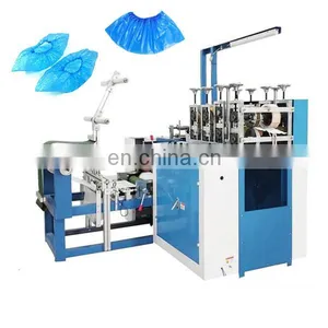Surgical PE Plastic Disposable Hospital Overshoes Making Machine thumbnail-1