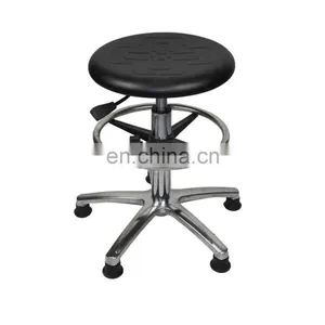 School Computer Lab Furniture Used Adjustable PU Lab Chair Esd Chairs Stools thumbnail-2