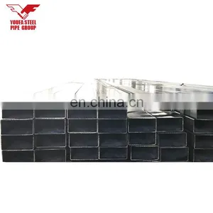Popular ASTM A500 GRB Low Carbon Mild HDG Square Steel Pipe thumbnail-1