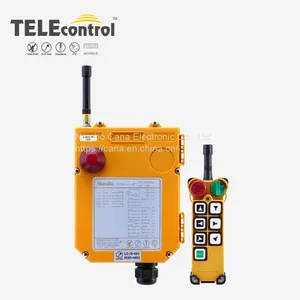 Universal F24-6D Industrial Radio Wireless Remote Control 6 Double Speed Keys UTING for Overhead Crane 12V 18-65V 65-440V AC/DC thumbnail-1