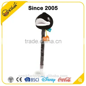 Hot Sale School Use Plastic Colorful Ball Pen For Kids With Own Logo thumbnail-3