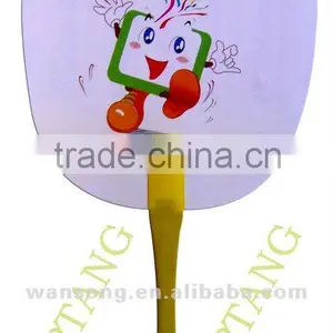 Fancy Design Summer PP Fan Portable Plastic pp Hand Fan thumbnail-2