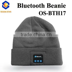 Smart Talking Bluetooth Speaker Hat Stereo Bluetooth Beanie Hat thumbnail-3