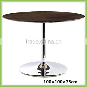 New MDF Brown Round Dining Table in Shengfang thumbnail-1