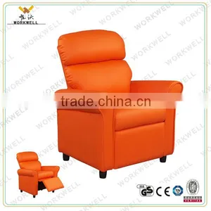 Workwell Geniues pu Leather Children Recliner Sofa With Wood and Steel Frame Kw-Cs09 thumbnail-2