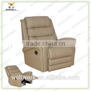 WorkWell Most Popular pu Leather Luxury Recliner Sofa Kw-Fu49 thumbnail-1