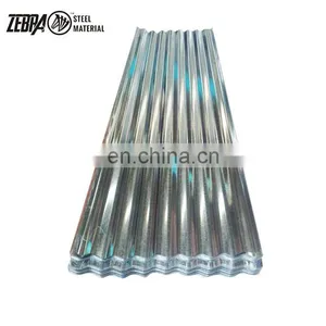 22 Gauge 4x8 Galvanized (GI) Corrugated Sheet Zink Steel Metal Iron Roofing Price thumbnail-1