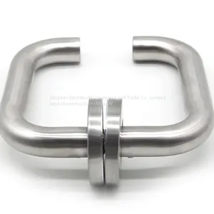 Satin Finish Entrance Door Handle Fire Rate Door Handle Stainless Steel Interior Door Handle thumbnail-5