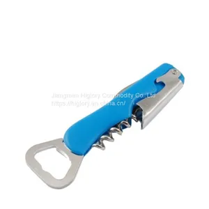 Multifunctional Red Wine Cork Screw Bottle Opener With Knife Kit Beer Bottle Opener thumbnail-1