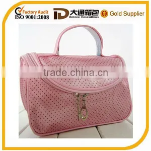 Leisurely Fashion Large Patent-leather Cosmetic Bag Featuring Dumplings Shape thumbnail-1
