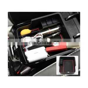 For 2018 Kia Ceed GT Car Accessories Center Console Organizer Tray Armrest Storage Box ABS Non-Slip Insert Tray thumbnail-2