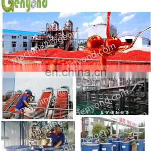 Canned Tomato Plant Processing Line Tomato Paste Turnkey Line Machine Tomato Jam Puree Turnkey Line Ketchup Production Plant thumbnail-2