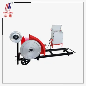 Diamond Wire Saw Stone Block Cutting Machine For Granite And Marble Squaring And Dressing Machine thumbnail-1