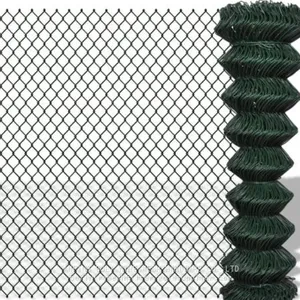 Pvc Coated Chain Link Fence/ Diamond Outdoor Metal Fencing/Steel Wire Fencing Project/ Safety and Strong Chain Link Fencing thumbnail-4