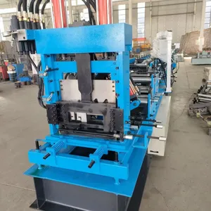Standard Size of C Purlin Keel Lip U Channel Making Sheet Roll Forming Metal Stud and Track Machine thumbnail-2