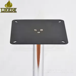 Morden Design Hot Sale Round Aluminum Dining Table Solid Wood Cafe Table for Hotel Restaurant Kitchen Use thumbnail-5