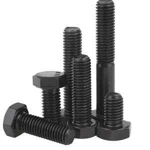High Strength Bolt Grade 8.8 External Hexagonal Screw Grade 10.9 Bolt Screw Grade 12.9 Full and Half Button Hexagonal Screw thumbnail-5