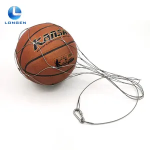 Stainless Steel Rope Mesh for Backpack and Bag Anti Falling Dropring Mesh Inox Cable Net Anti-theft Black Oxide Rope Netting thumbnail-1