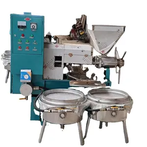 PanQi Automatic Sunflower Sesame Olive Soybean Oil Press Machine thumbnail-1