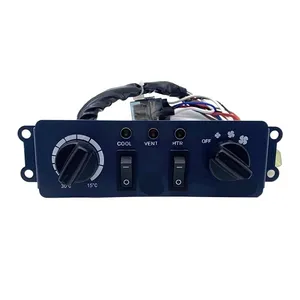 Original SANY Excavator AC Control Panel Switch 14659250 for SY55C SY60 SY75C SY485 Climate System Dashboard Part thumbnail-1