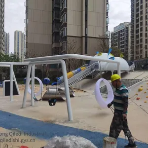 Outdoor Small Entertainment Venue, Non-powered Children's Amusement Equipment, Combination Toy Scheme Planning and Design thumbnail-3