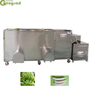 Factory Supplier Electric Green Banana Plantain Peeling Peeler Machine Peel Banana Equipment thumbnail-6