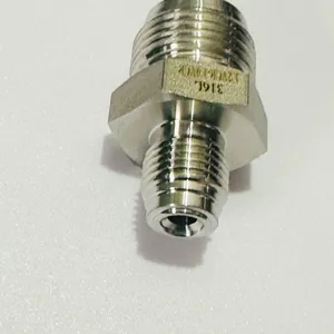 316L Stainless Steel VCR Male to Male NPT Adapter for High Purity Gas Systems thumbnail-3