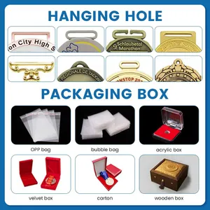 Supplier Custom Design Logo Hollow Out Medals Personalized 3D Marathon Medal Sports Metal Medallion Running Winner Awards thumbnail-3