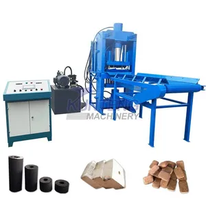Automatic Hydraulic Press Briquette Machine Firewood Sawdust Briquette Making Machine EPC thumbnail-1