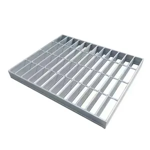 Steel Grating, Photovoltaic Platform Walkway, Step Treads, Stainless Steel Drainage Channel Covers, Catwalks, Hot-dip Galvanized Steel Grating thumbnail-4