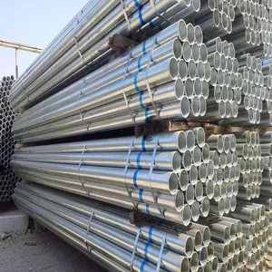 Wholesale Q235 Carbon Steel Hot-rolled Galvanized Steel Pipe for Hospitals, Schools, Shopping Malls, Workshops, and Warehouses thumbnail-3