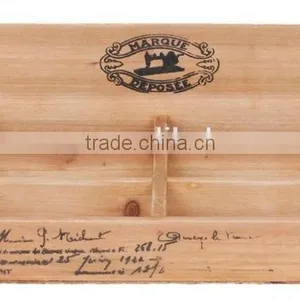 Varnish Pine Wood Essential Oil Box thumbnail-1