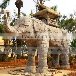 Large Outdoor Decorative FRP Animal Sculptures for Amusement Park thumbnail-5