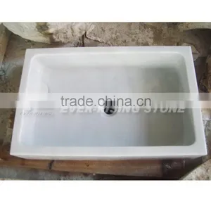 White Marble Sinks thumbnail-1