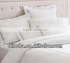 100% Cotton Cotton Hotel Bedding Fabric in White or Other Solid Color thumbnail-1