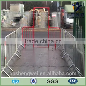 Safety Powder Coated Metal Crowd Control Barriers (doreen@jswfence.com) thumbnail-1