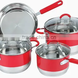 Stainless Steel Pots Durable Pots Induction Cookware Home Appliance thumbnail-1