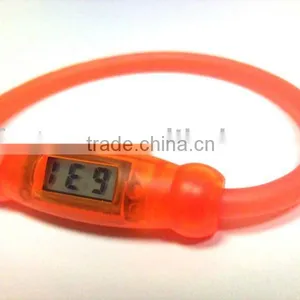 BF1808 ABS Sport Gift ROHS CE Premium Timepiece Products Jelly Bracelet LCD Promotional Watch thumbnail-1