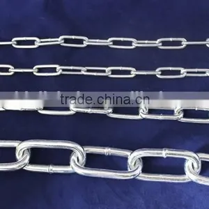 Short Link Welded Chain, Blue/black Plastic Spools, Zinc Plated Chain thumbnail-4