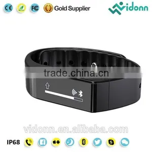 Hot Selling! Vidonn X6S Caller ID SMS Notification Bluetooth 4.0 Multifunctional Unisex Smartband thumbnail-2