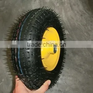 4.00-6 Wheelbarrow Rubber Wheel / Rubber Tyre 4.00-6 thumbnail-1