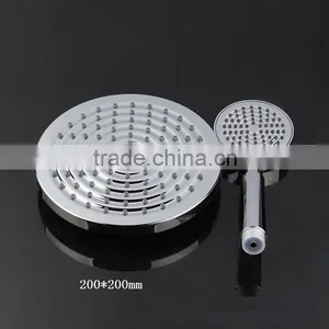8 Inch Round Stainless Steel Chrome Plating Top Shower Head thumbnail-1