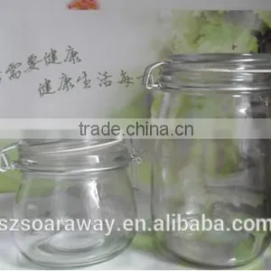 Eco-friendly Feature Glass Airtight Jar Glass Material Container for Honey thumbnail-3