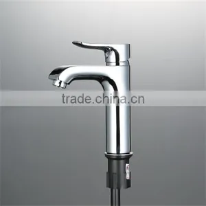 China Basin Mixer Single Lever Brass Faucet thumbnail-6