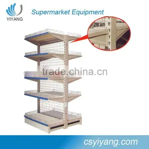 Small Mesh Shelf Iran Supermarket Rack Plastic Shelf Rack thumbnail-3