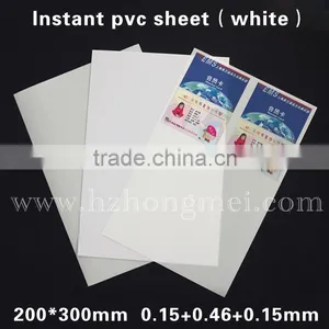 2015 Micron Pvc Sheet/PVC Sheet Instant id Card White Card for thumbnail-2